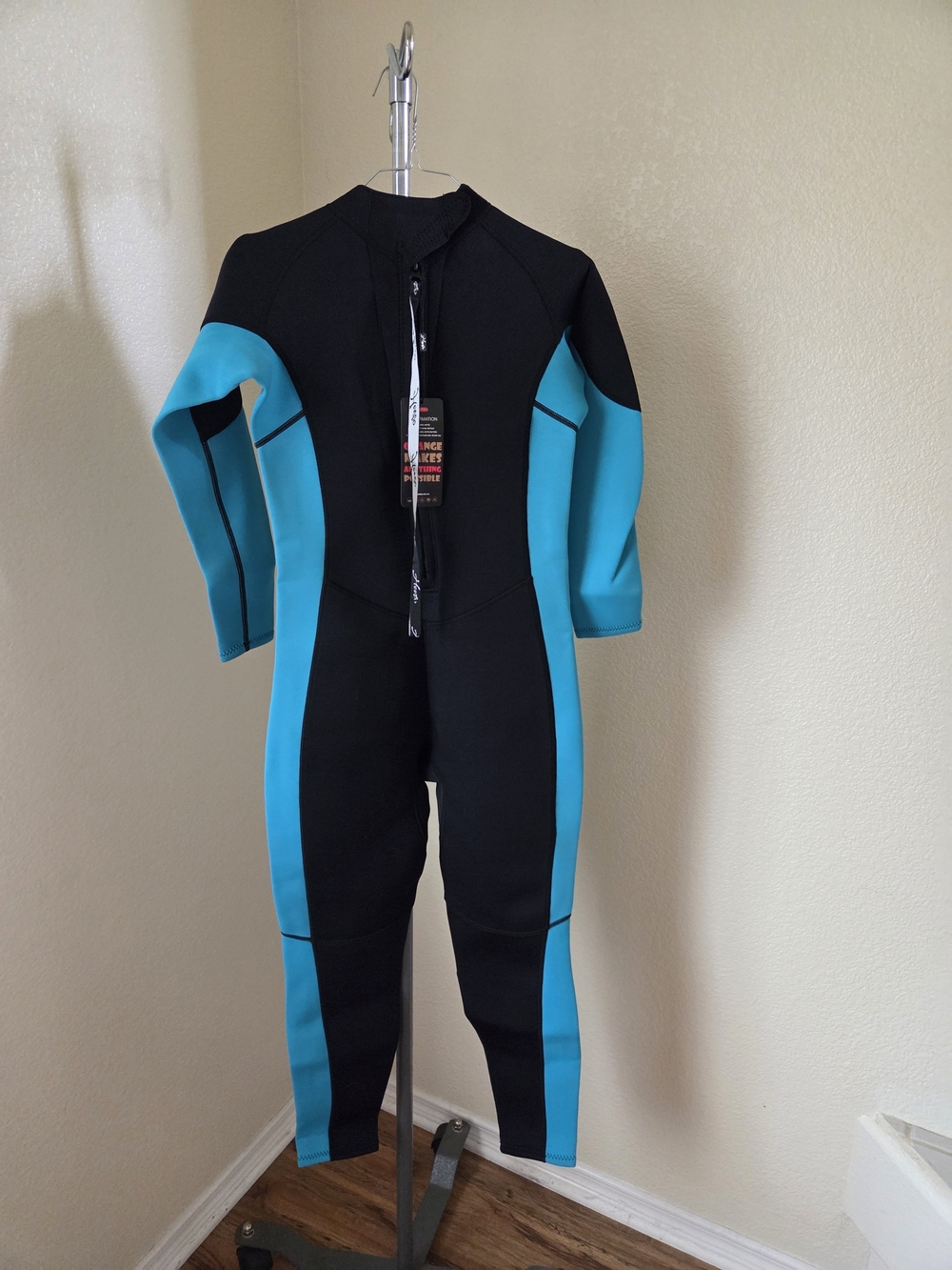 Hevto Unisex Youth 3/2mm Neoprene Full Wet Suit